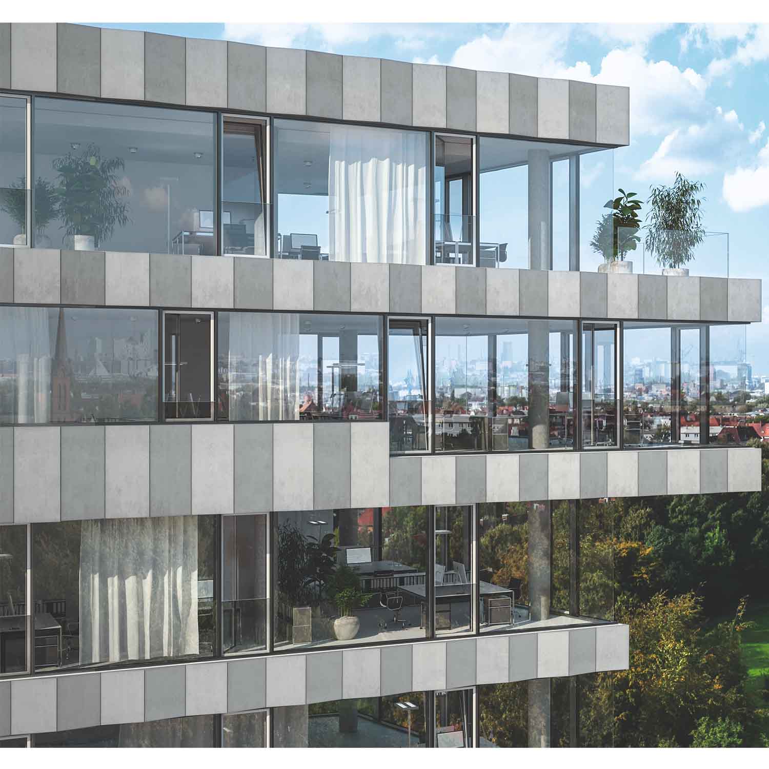 Aluminium Façade System